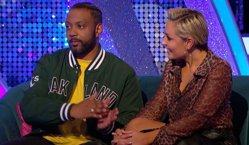 JB Gill and Amy Dowden