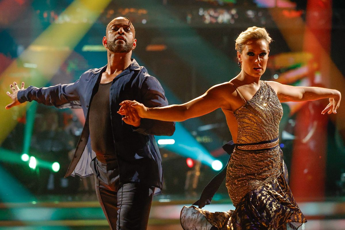 JB Gill and Amy Dowden