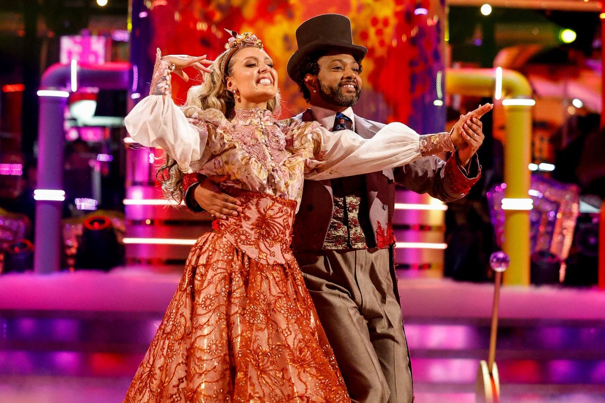 JB Gill and Amy Dowden