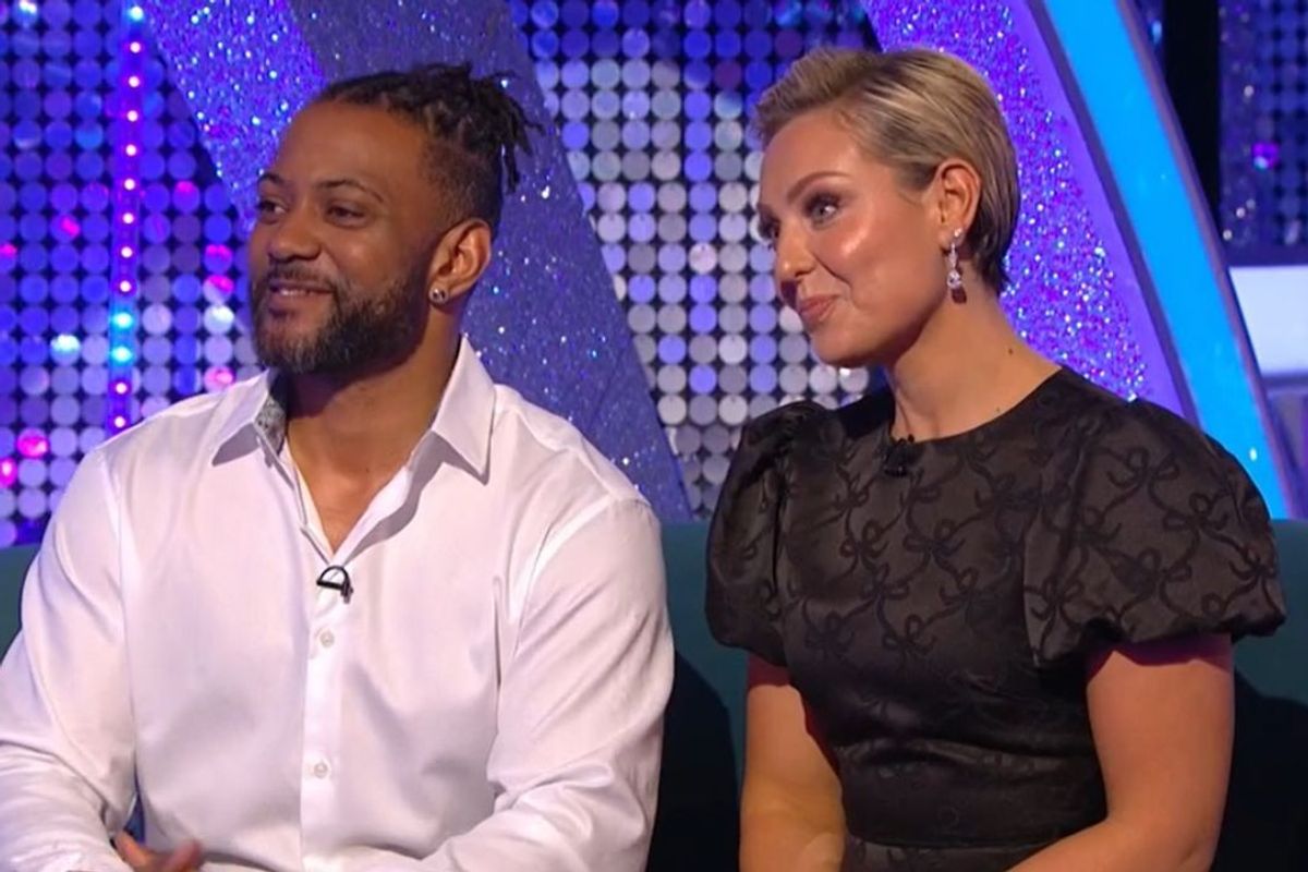 JB Gill and Amy Dowden