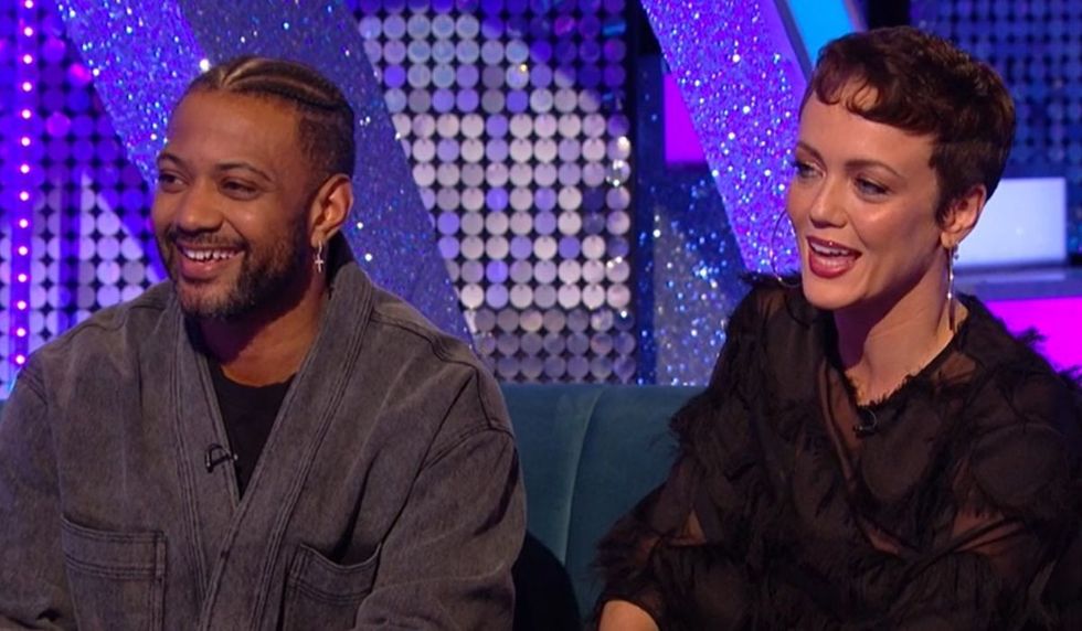 JB Gill and Lauren Oakley