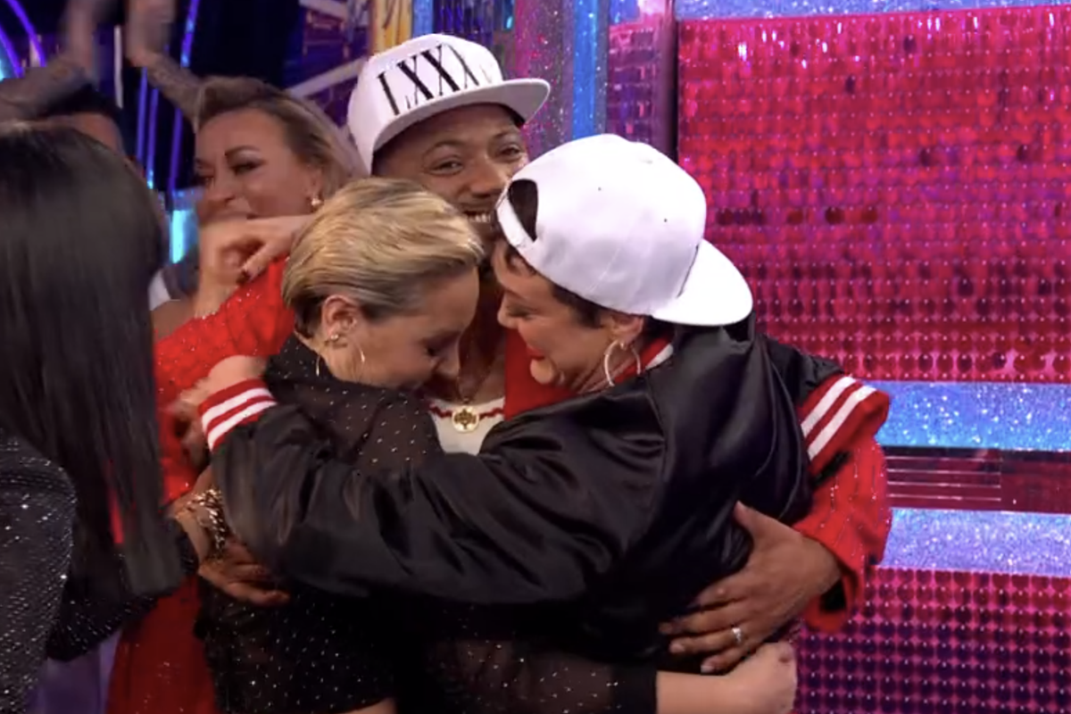 JB Gill, Lauren Oakley and Amy Dowden