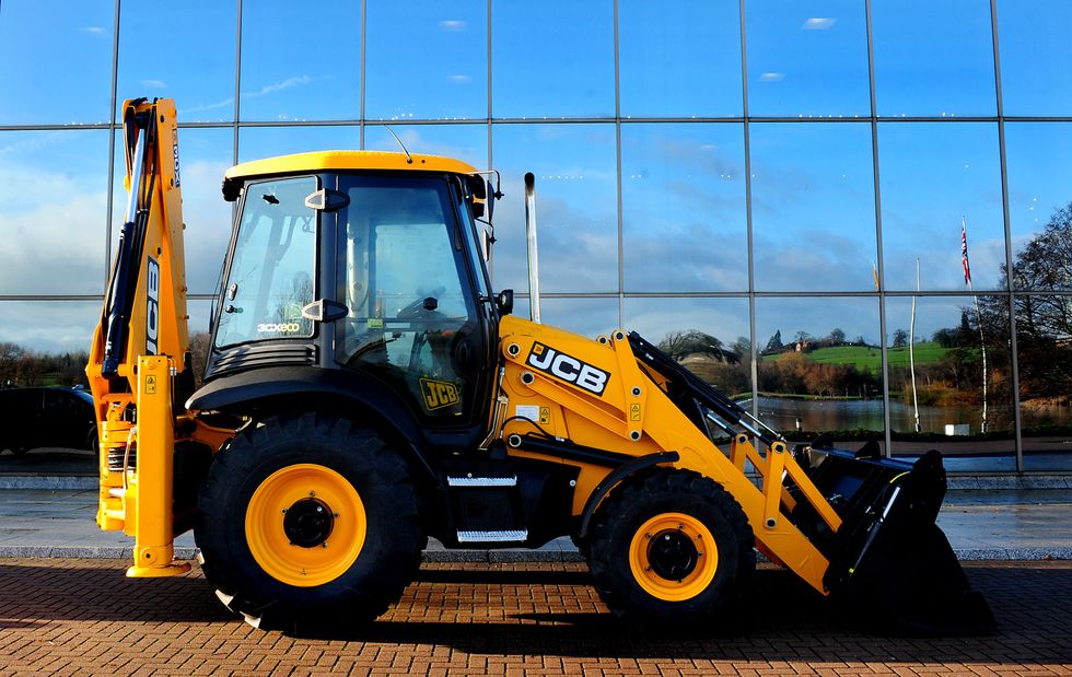 JCB machinery