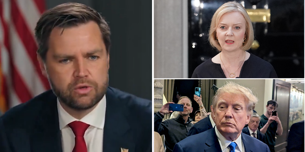NextImg:JD Vance fears Donald Trump will suffer same fate as Liz Truss: ‘We’re going to have to fight’