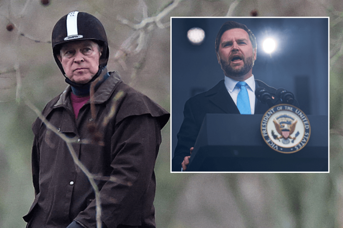 JD Vance and Andrew Mountbatten-Windsor