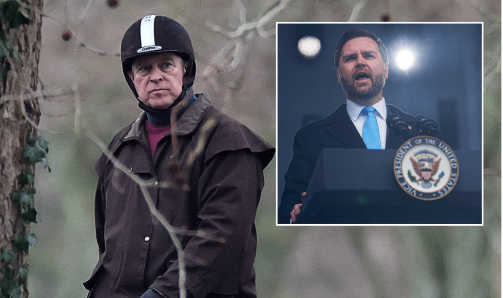 JD Vance and Andrew Mountbatten-Windsor