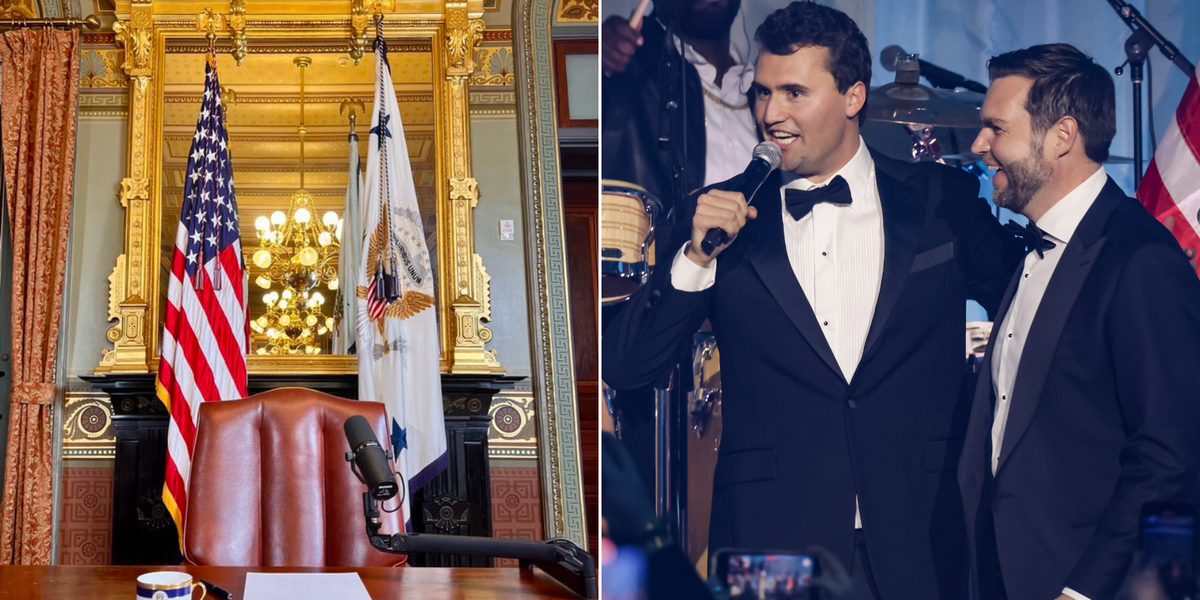 NextImg:JD Vance to host 'The Charlie Kirk Show' from the White House to 'pay tribute' to deceased friend