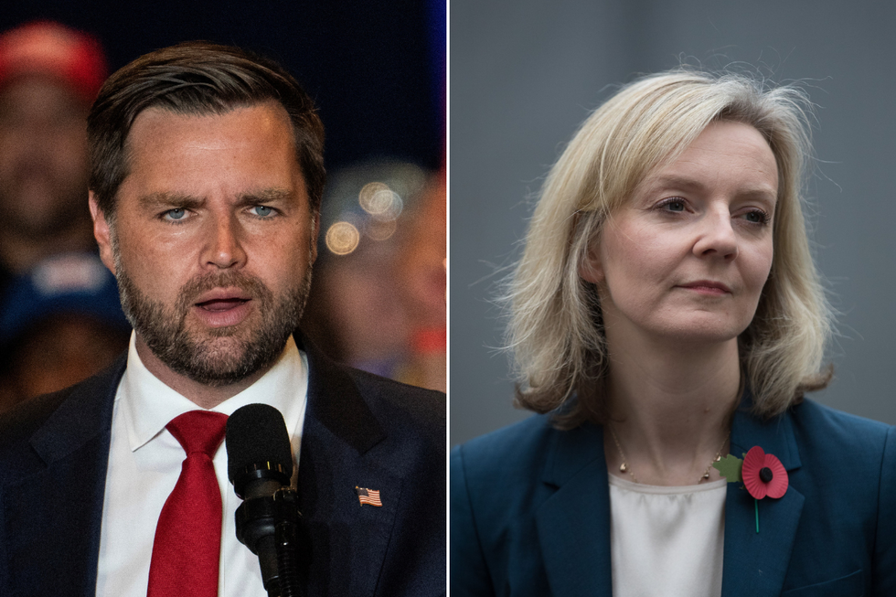 JD Vance and Liz Truss\u200b