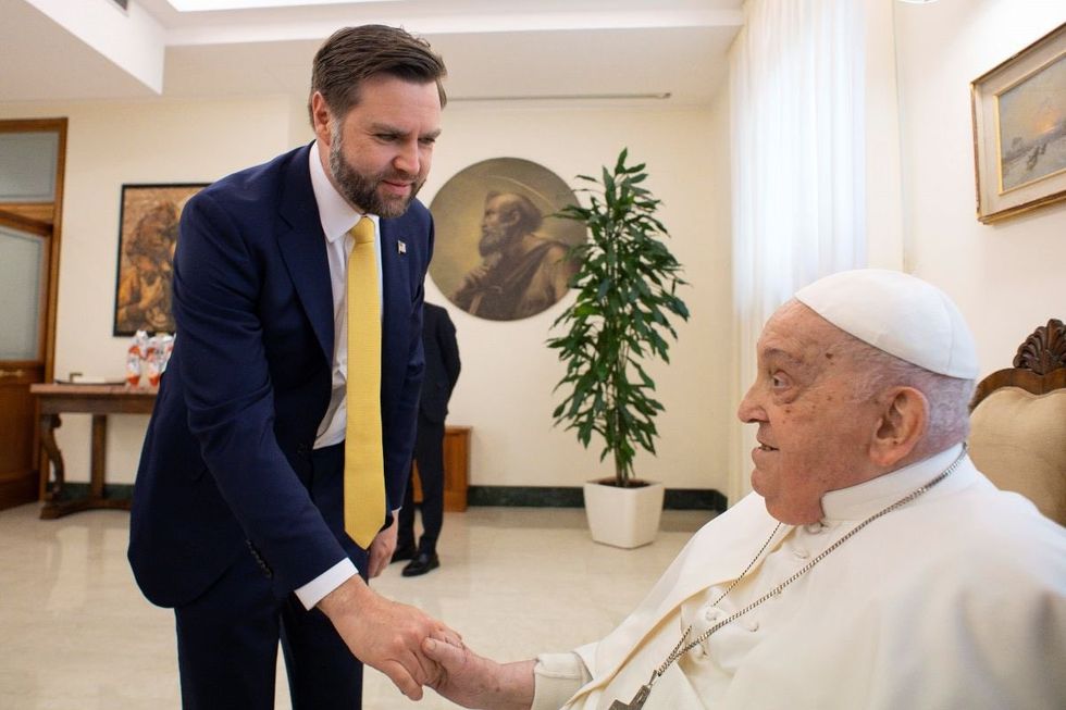 JD Vance and Pope