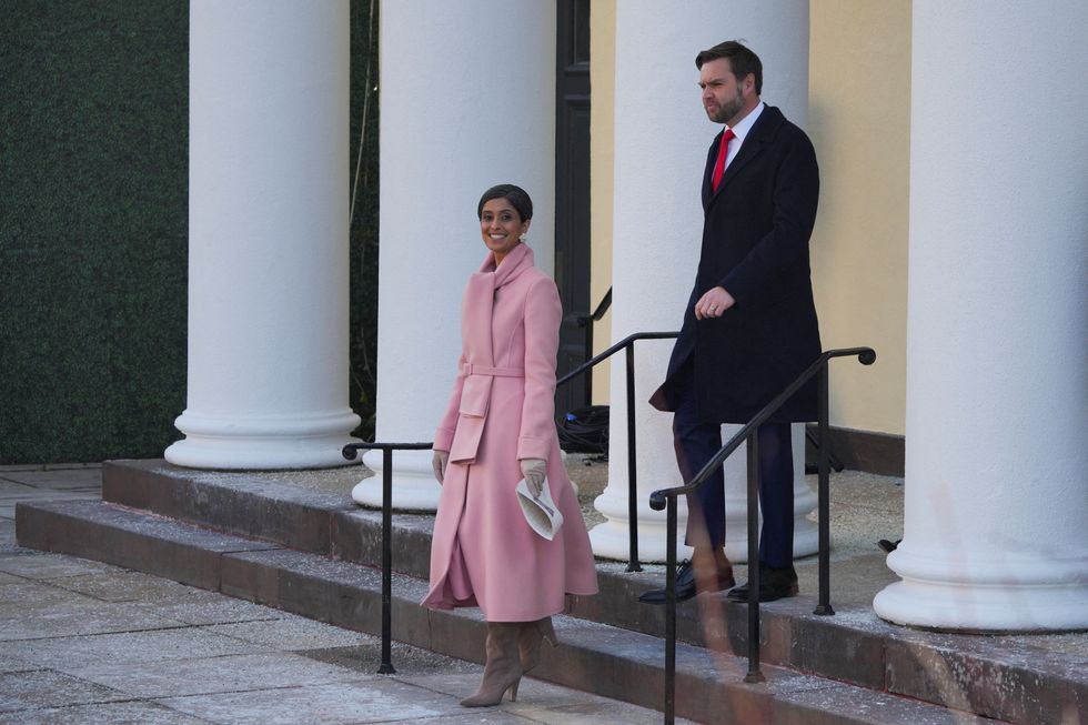 JD Vance and Usha Vance