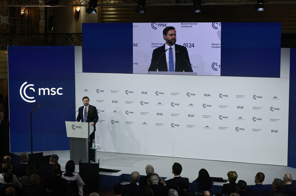 JD Vance at the Munich Security Conference