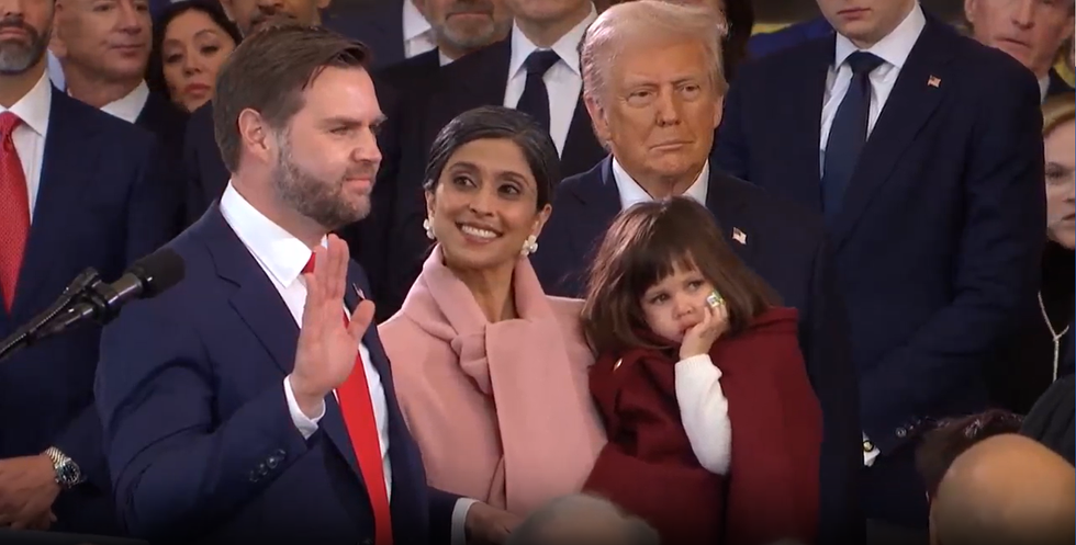 JD Vance sworn in as Vice President
