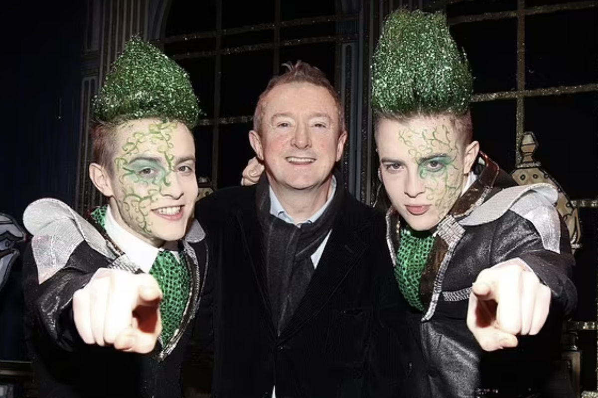 Jedward and Louis Walsh