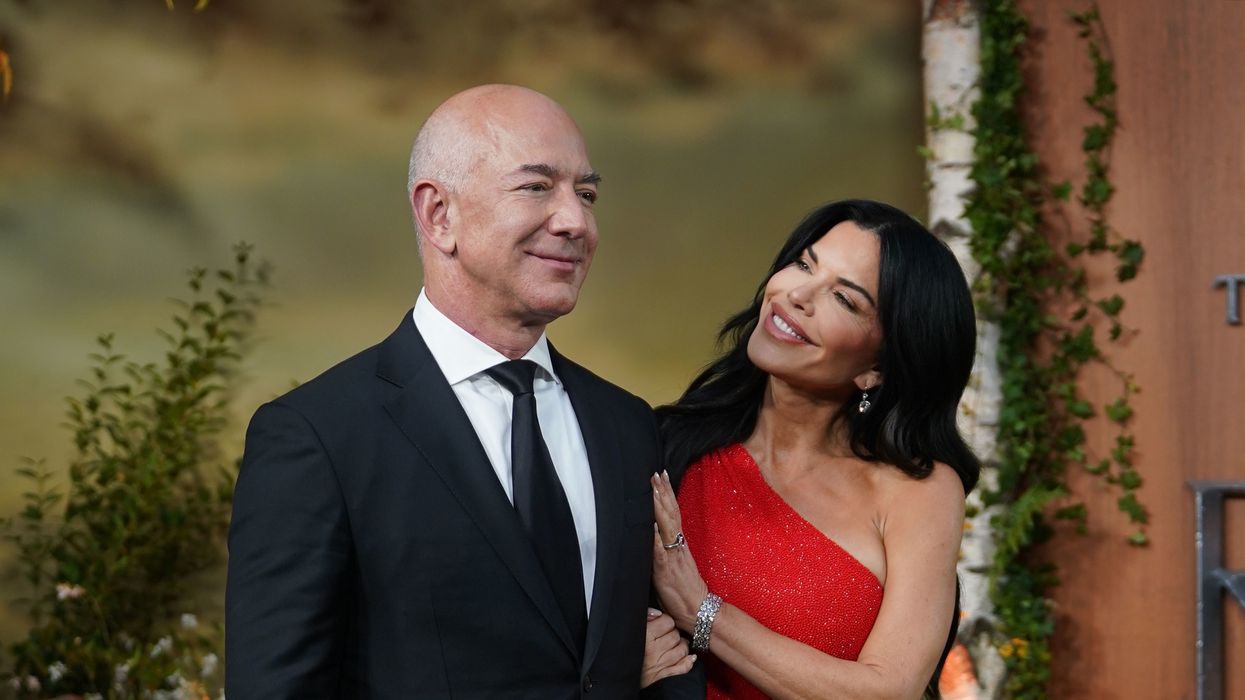Jeff Benzos and Lauren Sánchez