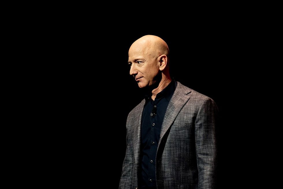 Jeff Bezos at an event