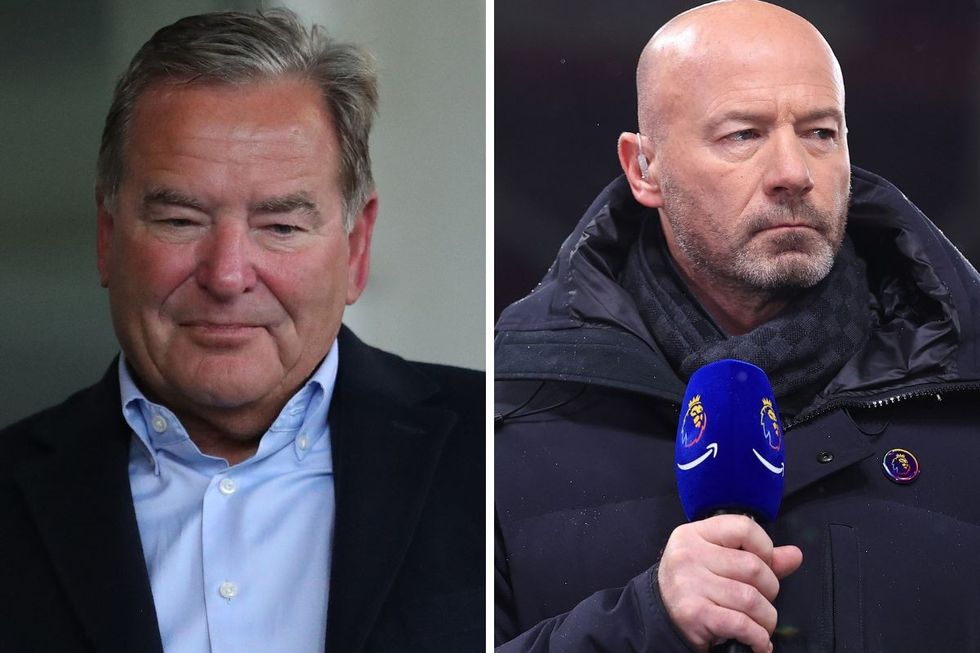 Jeff Stelling Alan Shearer