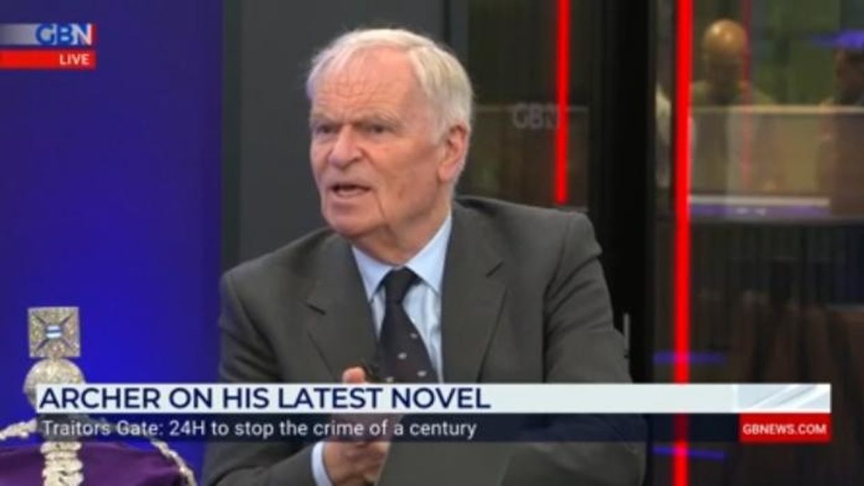 Jeffrey Archer admits 'fear of death’ as he reveals daily routine that keeps him sharp