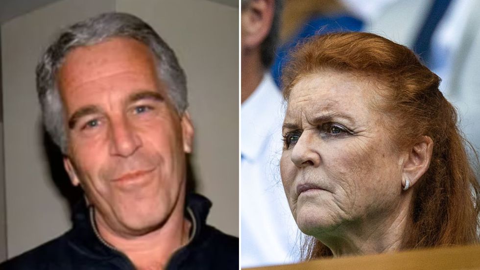 Jeffrey Epstein and Sarah Ferguson