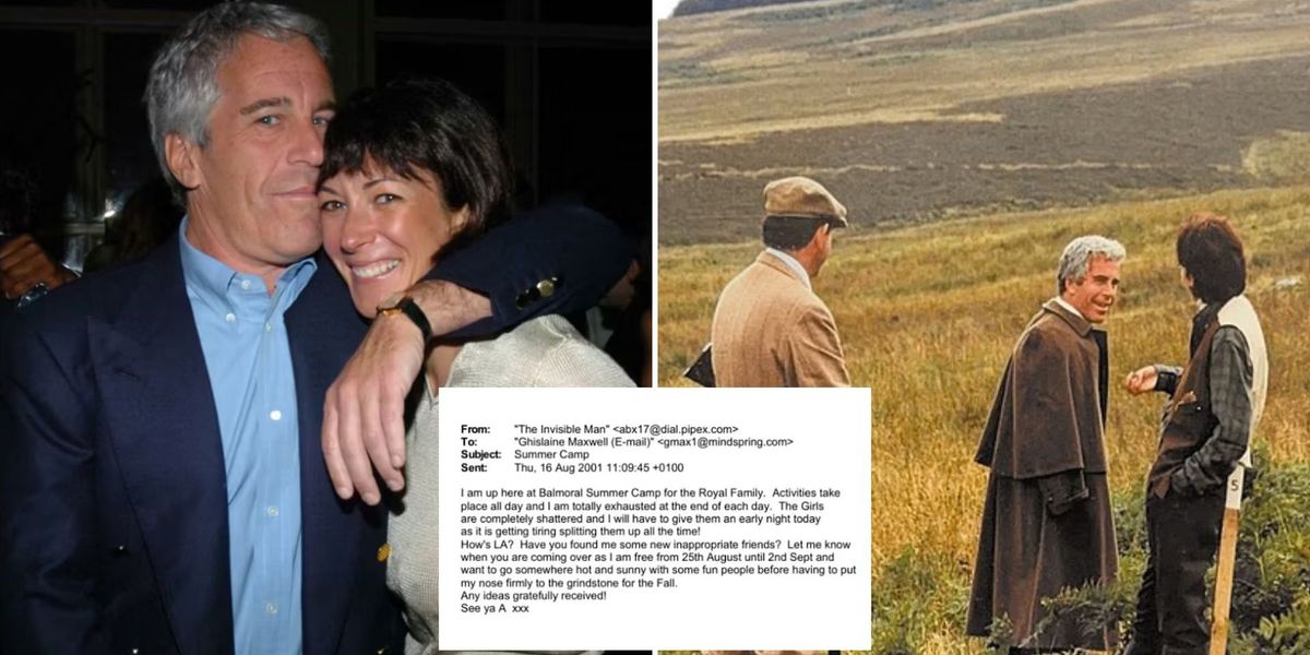 Epstein Files show email sent from ‘Balmoral’ to Ghislaine Maxwell ‘signed A’ asking for ‘some new inappropriate friends’ Epstein Files show email sent from ‘Balmoral’ to Ghislaine Maxwell ‘signed A’ asking for ‘some new inappropriate friends’