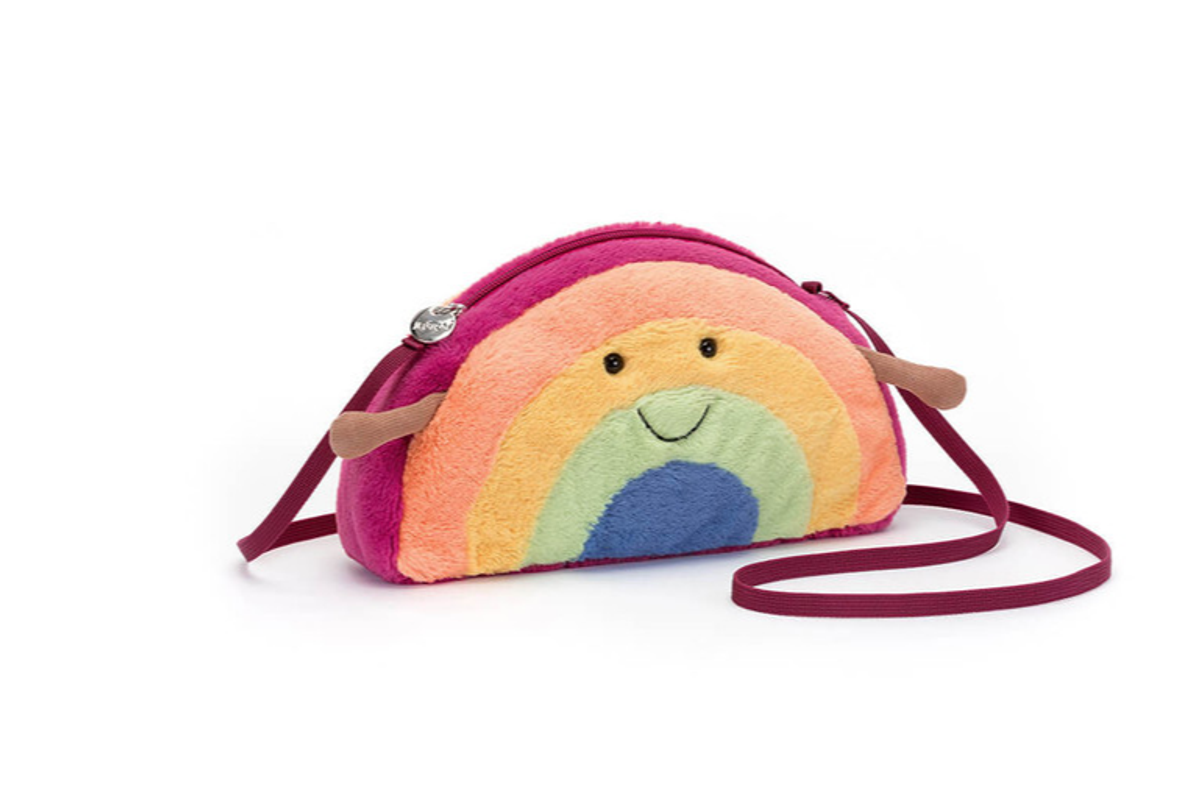 Jellycat's Amuseable Rainbow Bag