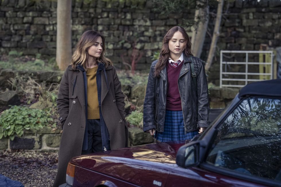 Jenna Coleman and Ruby Stokes