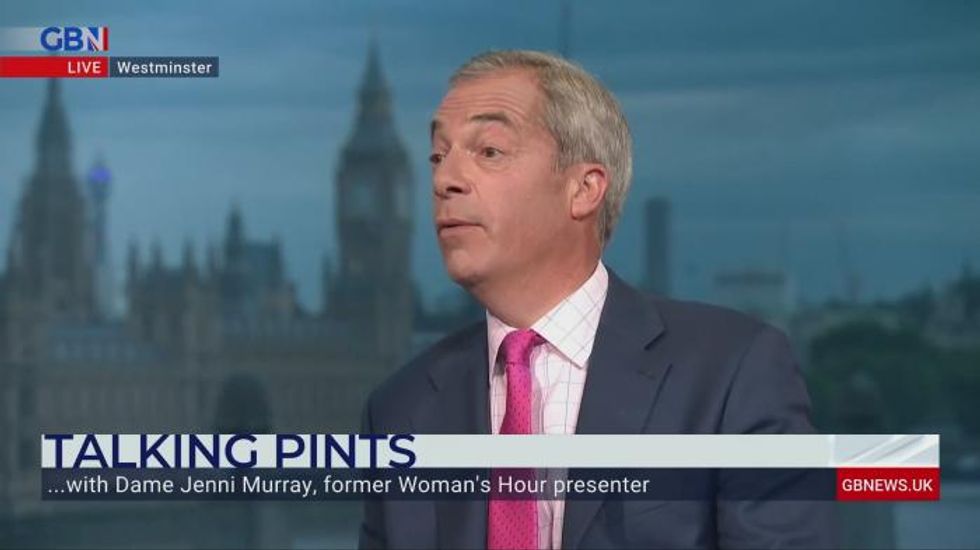 Woman's Hour Presenter Dame Jenni Murray tells Nigel Farage: 'I am not anti-trans. I am a feminist'