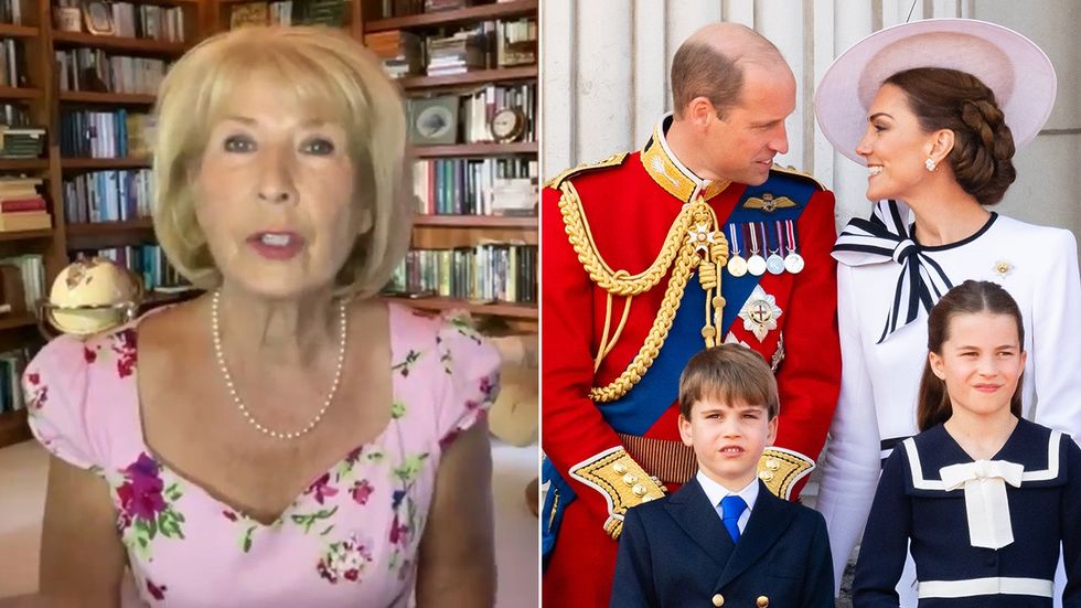 Jennie Bond and Princess Kate