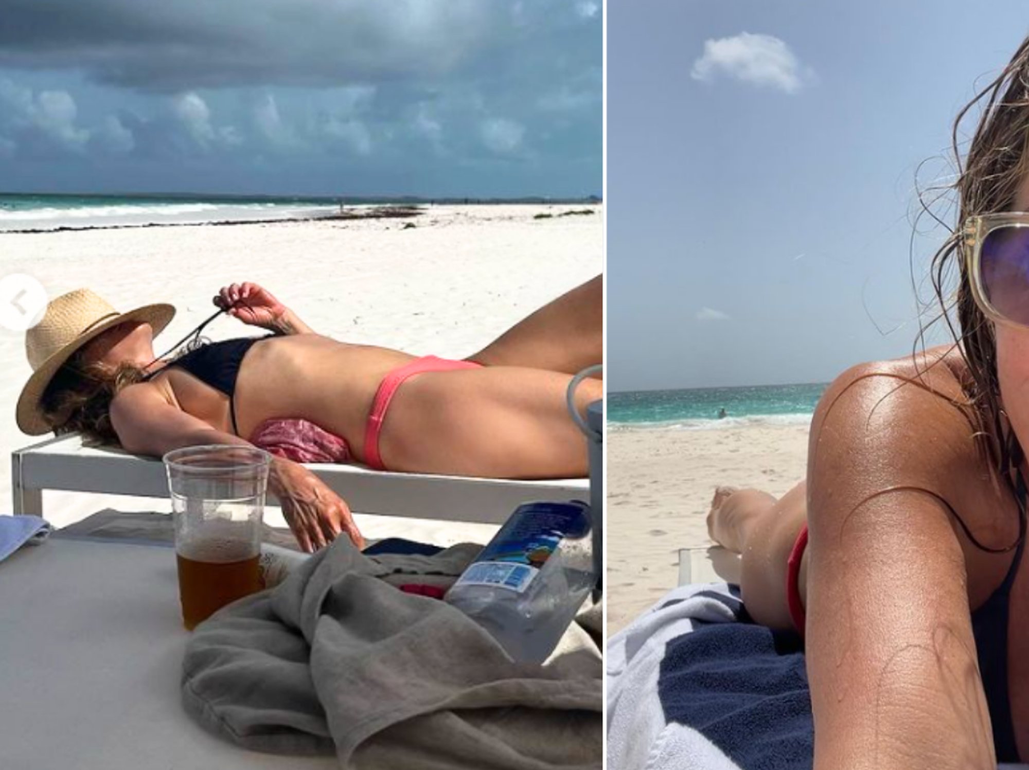 Jennifer Aniston bikini beach