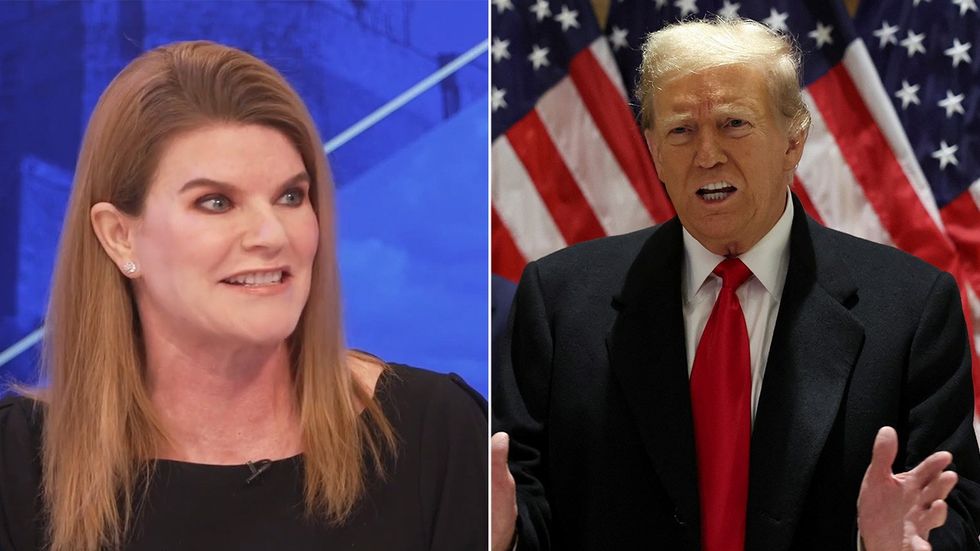 Jennifer Ewing and Donald Trump