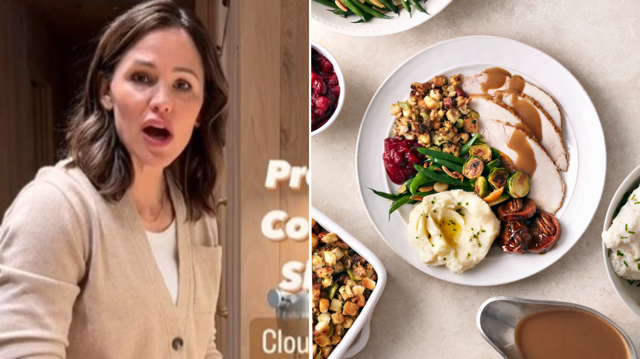 Jennifer Garner Thanksgiving dinner