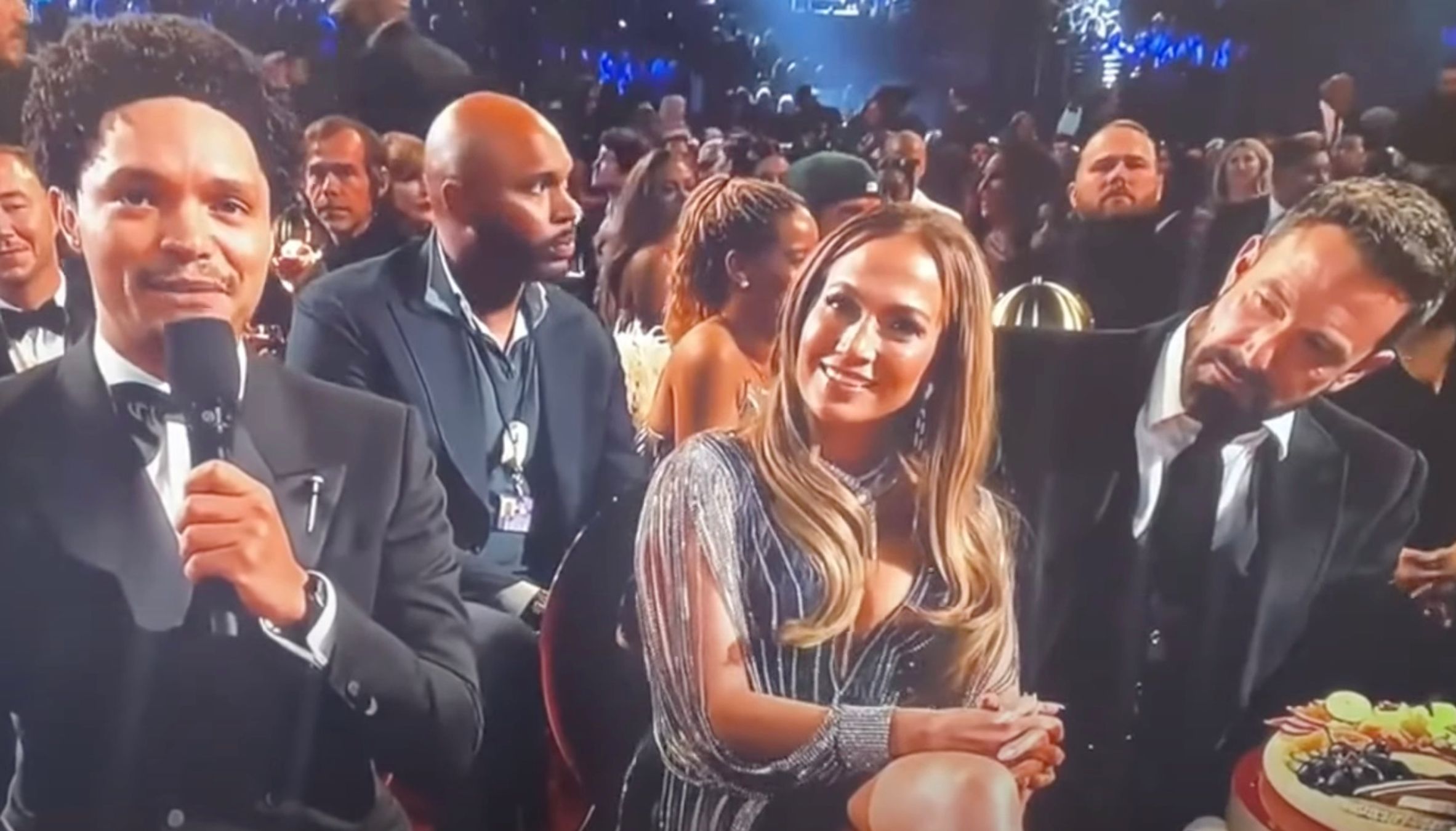 Jennifer Lopez burst into laughter
