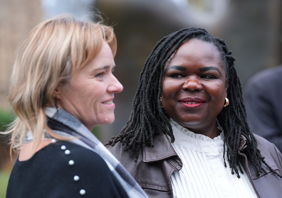 Jennifer Melle and Sandie Peggie