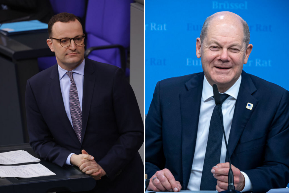 Jens Spahn and Olaf Scholz