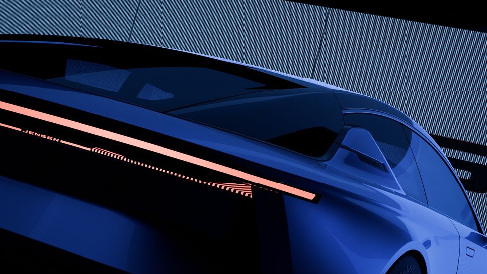 Jensen International has released the first images of the new Jensen Interceptor GTX