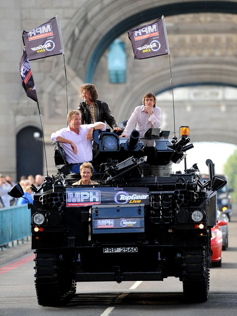 Jeremey Clarkson, James May and Richard Hammond