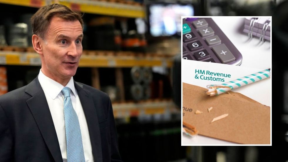 Jeremey Hunt and HMRC letter