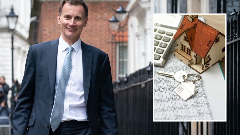 Jeremey Hunt and property tax form