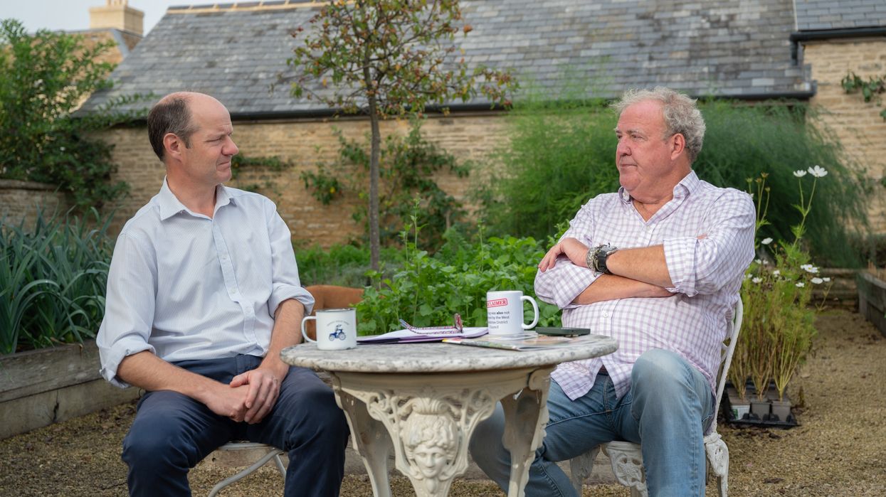 Jeremy Clarkson and Charlie Ireland
