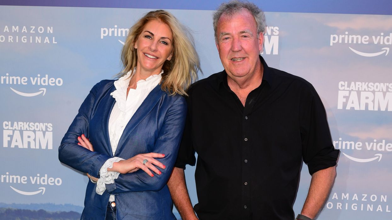 Jeremy Clarkson and girlfriend Lisa Hogan