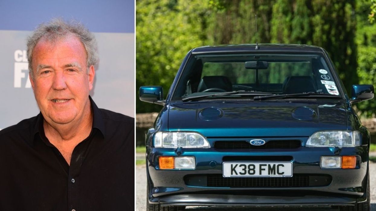 Jeremy Clarkson and his 1992 Ford Escort RS Cosworth