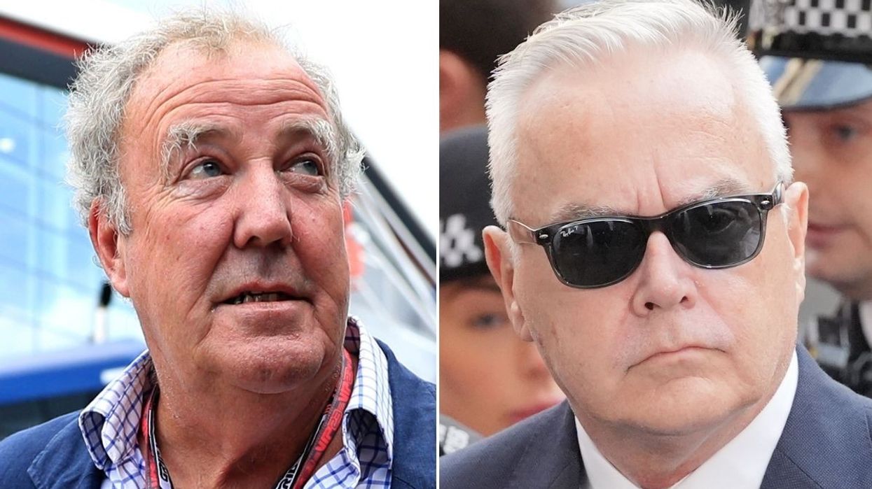 Jeremy Clarkson and Huw Edwards