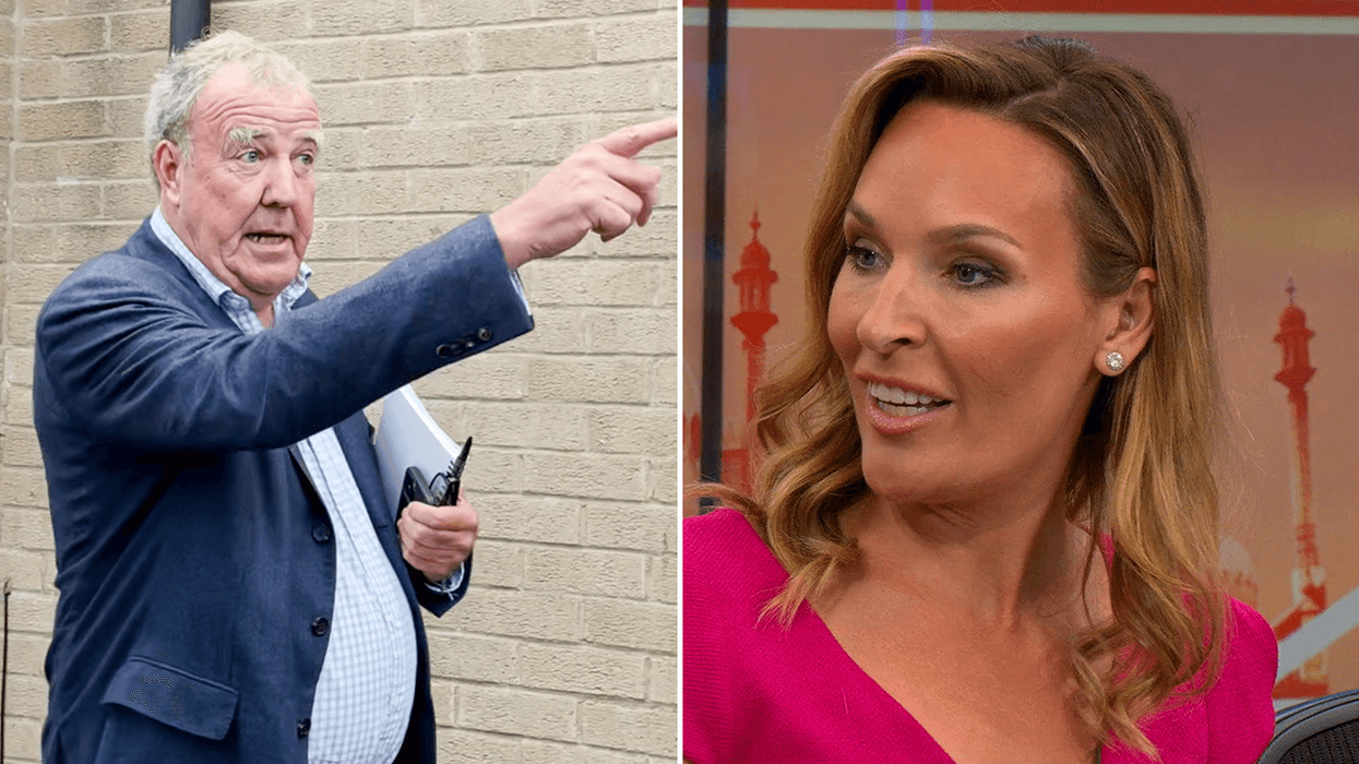 Jeremy Clarkson and Isabel Webster