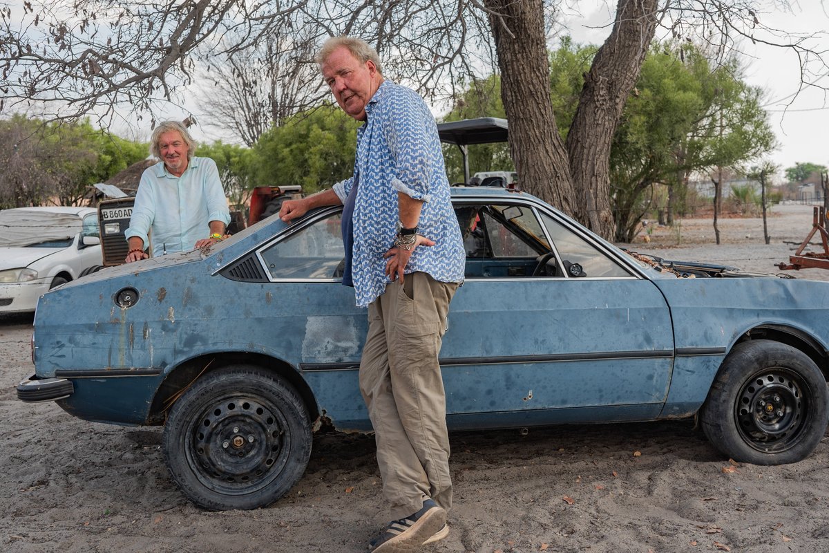 Jeremy Clarkson and James May