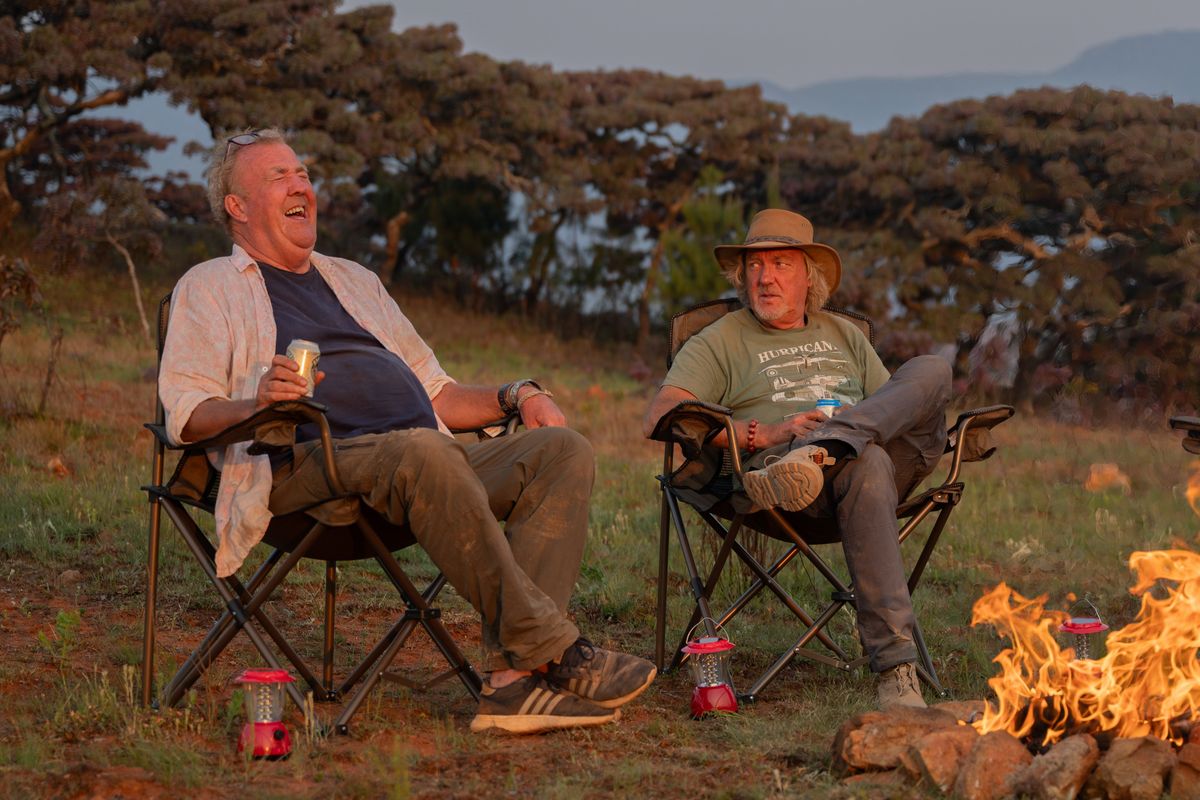 Jeremy Clarkson and James May
