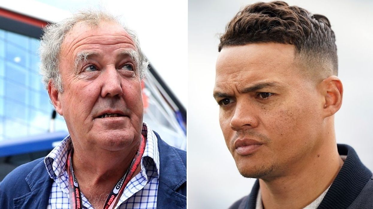 Jeremy Clarkson and Jermaine Jenas