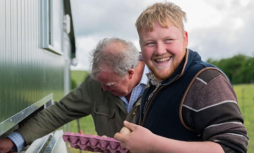 Jeremy Clarkson and Kaleb Cooper