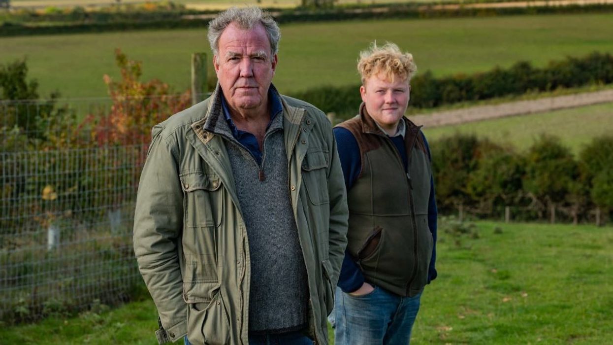Jeremy Clarkson and Kaleb Cooper