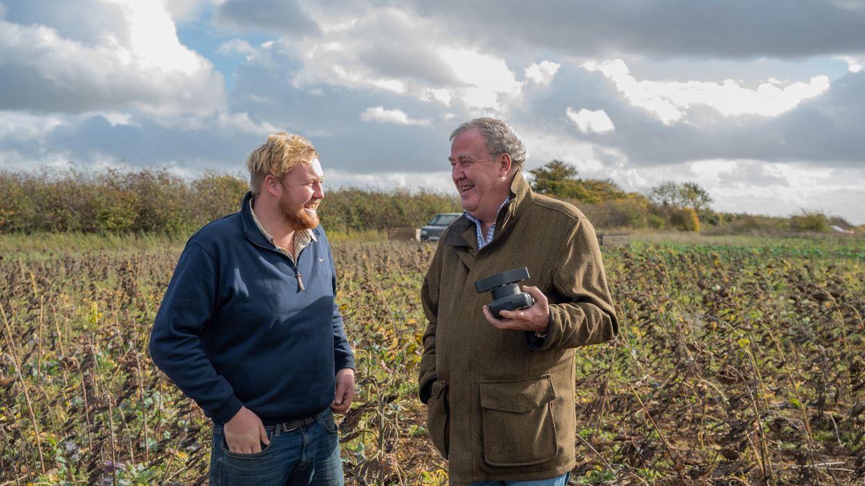 Jeremy Clarkson and Kaleb Cooper