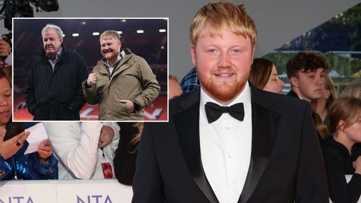 Jeremy Clarkson and Kaleb Cooper