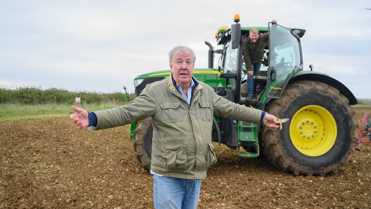 Jeremy Clarkson and Kaleb Cooper